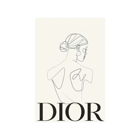 dior poster black and white|dior metal posters.